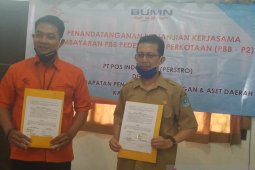 Pemkab Bangka perkuat kerja sama dengan PT. Pos Indonesia