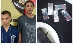 Polsek Binjai tangkap dua tersangka pengedar sabu-sabu