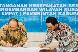 Empat kepala daerah di Madura sepakati pola pembangunan terintegrasi