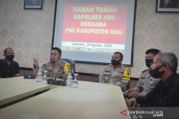 AKBP Afri: Kemitraan dengan media sangat baik, tolong dijaga