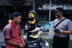 Gerakan 1000 masker di Kecamatan Bajenis Tebing Tinggi