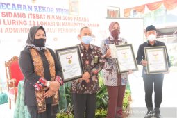 Isbat nikah 1.000 pasangan di Jember masuk MURI