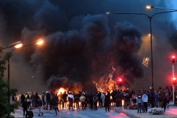 Kerusuhan pecah di Kota Malmo Swedia, protes pembakaran Al Quran