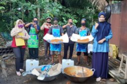 LPB Pama Banua Lima lakukan  pendampingan produksi gula aren