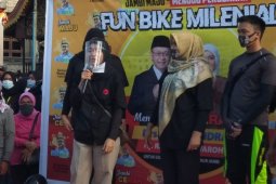 Hj Ratu Munnawaroh rayakan ulang tahun ke-43 bersama para pecinta gowes Jambi