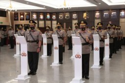 Kapolri lantik delapan Kapolda baru dalam  sertijab hari ini