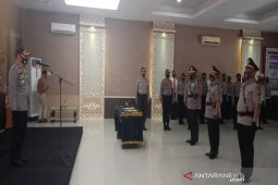 Jabatan Kabag Ren dan Kasat Lantas Polres Tapsel diserahterimakan