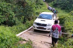 Perjalanan Tim Media Center Paser menuju Dusun Mului