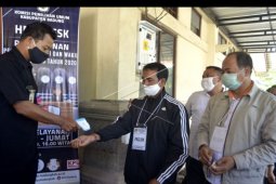 Simulasi penerimaan pendaftaran paslon pilkada