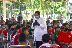 Risma motivasi anak-anak rusun tetap semangat belajar saat pandemi COVID-19