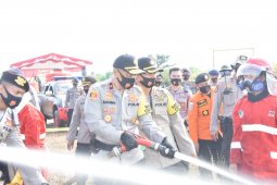 Video - Wakapolda Kalsel pimpin simulasi penanggulangan karhutla