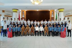 Bupati Langkat lepas kontigen MTQN ke Tebing Tinggi