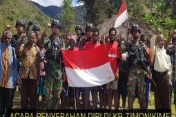 10 Anggota KKB pimpinan Puron Wenda kembali ke NKRI