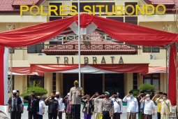 Ratusan polisi amankan istighatsah alumni Pesantren Salafiyah Syafi'iyah Situbondo