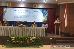 Banjarmasin Health Office holds a public hearing