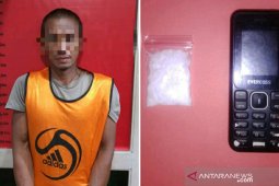 Buruh serabutan ditangkap saat transaksi sabu-sabu