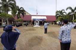 Wakil Bupati Aceh Jaya pimpin Upacara Hardikda ke 61