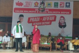 Deklarasi Calon Wali-Wakil Kota Depok Pradi Supriatna-Afifah Alia