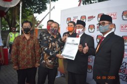 Petahana Wali Kota Blitar daftar pilkada di hari pertama