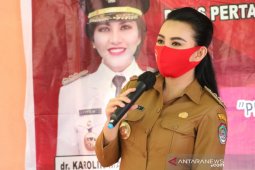 Karolin semangati Wali Kota Singkawang yang terkonfirmasi positif COVID-19