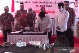 Didukung 10 parpol, pasangan Ony-Antok daftar Pilkada Ngawi