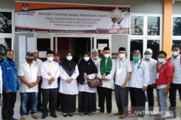 Terapkan protokol kesehatan, pasangan "MARI" daftar ke KPU Tanjungbalai