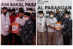 KPU Binjai terima dua pendaftaran pasangan calon