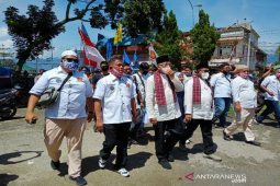 Pasangan Sofwat - Zubeir daftar ke KPUD Madina