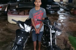 Maling motor asal Sergai diamankan Polres Simalungun