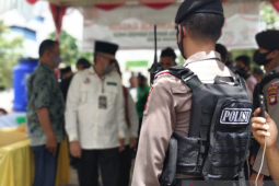Polisi : tahap pendaftaran bakal calon Pilkada di Kapuas Hulu aman