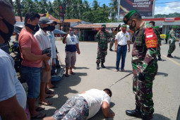 TNI-Polri terus lakukan penegakkan disiplin protokol kesehatan di Gorontalo