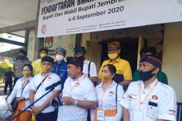 Koalisi 13 parpol daftarkan calon Pilkada Jembrana 2020