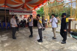 Kapolda Gorontalo tinjau penerapan protokol kesehatan di KPU Bone Bolango