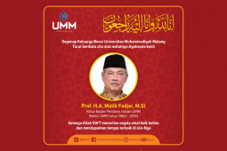 Mantan Menteri Profesor Malik Fadjar tutup usia