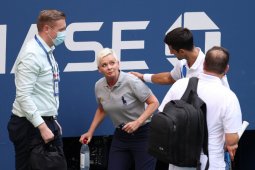Djokovic desak penggemarnya dukung hakim garis