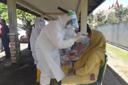 Sebanyak 105 wartawan dan pekerja media ikuti tes usap di Dewan Pers