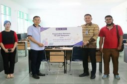 Bank Mestika sumbang komputer untuk mendukung belajar daring