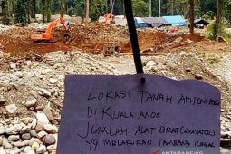 Walhi: Ancaman bencana ekologi akibat tambang emas ilegal di Aceh meningkat
