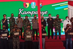 Cegah klaster Pilkada 2020, Polda Jatim gaungkan "Gerakan Memakai Masker"