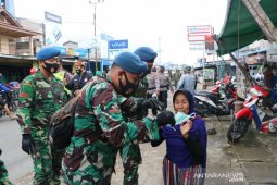 Lanud Supadio partisipasi kampanyekan penggunaan masker