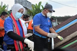 Sebanyak 700 rumah warga Tantui jadi "Kampung Pelangi"