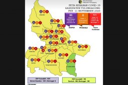 Rasio kesembuhan pasien COVID-19 di Tulungagung menurun