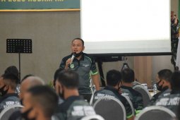 Tutup apel komandan satuan. Ini penekanan Inspektur Kodam Iskandar Muda
