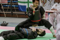 Pesilat Komang Harik disiplin latihan meski pandemi