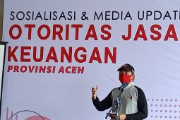 OJK Aceh salurkan 3 ton beras bagi warga terdampak COVID-19