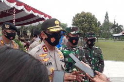 Kapolda Bangka Belitung cek kesiapan pasukan pengamanan Pilkada Bangka Tengah