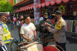 Operasi yustisi protokol kesehatan di Kabupaten Indramayu jaring 3.234 pelanggar