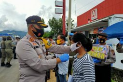 Operasi Yustisi di Tapteng, "jangan tiru saya tidak pakai masker"