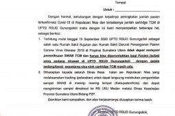 RSUD Gunungsitoli tidak melayani tes usap pasien OTG