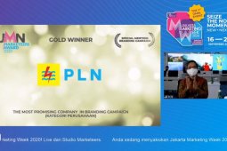 PLN raih 3 penghargaan di ajang BUMN Marketeers Award 2020